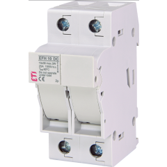 ETI POISTKOVÝ ODPÍNAČ EFH 10 25A/2P 1000V DC 10x38 (FV)