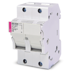 ETI POISTKOVÝ ODPÍNAČ EFH 14 50A/2P 1000V DC 14x51 (FV)