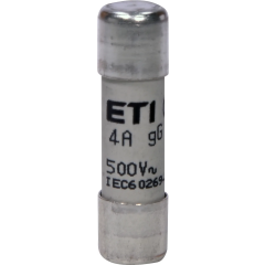 ETI VALCOVÁ POISTKA CH 10x38 gG  4A 500V