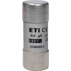 ETI VALCOVÁ POISTKA CH22x58 gG 16A 690V
