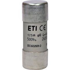 ETI VALCOVÁ POISTKA CH22x58 gG 125A 500V