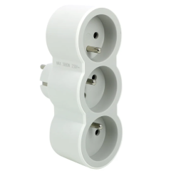 LEGRAND ROZBOČOVACIA ZÁSUVKA 16A 230V 3x2P+T IP20 BIELA