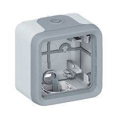 LEGRAND PLEXO SIVÁ KRABICA JEDNONÁSOBNÁ IP55