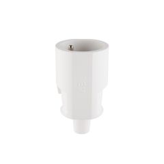 ABL ZÁSUVKA SPOJOVACIA PVC 3x1,5mm2 BIELA