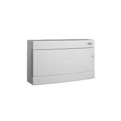 NOARK ROZVODNICA PLASTOVÁ POVRCHOVÁ PNS 24W (1x24) BIELE DVIERKA IP40