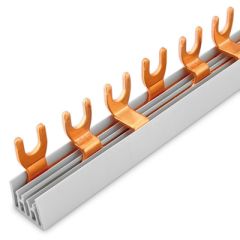 HORA ETEC PREPOJOVACIA LIŠTA TYP U 3POL 16/57MOD 1m