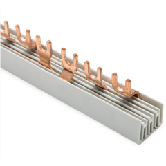HORA ETEC PREPOJOVACIA LIŠTA TYP U 3POL 10/12MOD 210mm