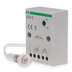 F&F SÚMRAKOVÝ SPÍNAČ AZH-S IP65 16A/230VAC 1Z EXTERNÉ ČIDLO IP20/IP65