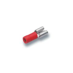 CIMCO DUTINKA IZOLOVANÁ PLOCHÁ 6,3x0,8 0,5-1mm ČERVENÁ
