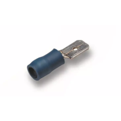 CIMCO KOLÍK IZOLOVANÝ PLOCHÝ 6,3x0,8 1,5-2,5mm MODRÁ O. Č. 180292