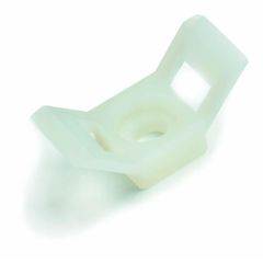 CIMCO PRÍCHYTKA VIAZACEJ PÁSKY NA SKRUTKU 30x15mm BIELA