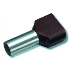 CIMCO DUTINKA IZOLOVANÁ 2x1,5mm ČIERNA