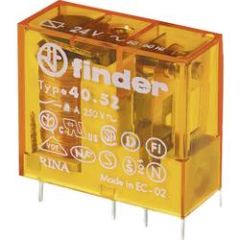 FINDER RELÉ 12VAC 2P 8A