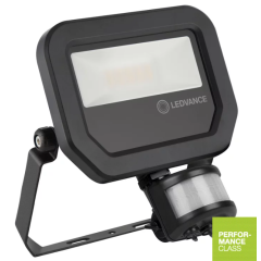 LEDVANCE LED REFLEKTOR SO SENZOROM FL PFM 10W 1200lm 4000K IP65 ČIERNA