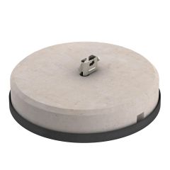 OBO BETÓNOVÝ PODSTAVEC K JÍMACEJ TYČI F-FIX-16 373mm 17,15kg