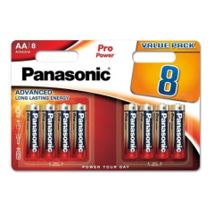 PANASONIC BATÉRIA PRO POWER LR6PPG/8BP (AA)