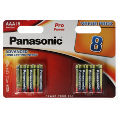 PANASONIC BATÉRIA PRO POWER LR03PPG/8BW (AAA)