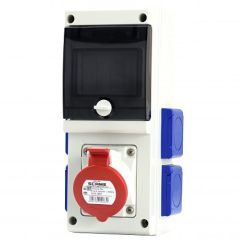 SCAME ZÁSUVKOVÁ ROZVODNICA BLOCK 1x16A/4 + 4x230V