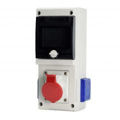 SCAME ZÁSUVKOVÁ ROZVODNICA BLOCK 1X16A/5 + 2X230V