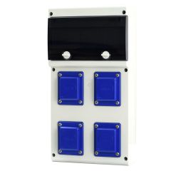 SCAME ZÁSUVKOVÁ ROZVODNICA BLOCK 4x230V IP54