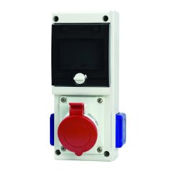 SCAME ZÁSUVKOVÁ ROZVODNICA BLOCK 1x32A/4 + 2x230V