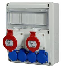 SCAME ZÁSUVKOVÁ ROZVODNICA ENERBOX 4x230V