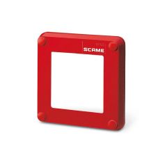 SCAME SKLO NA POŽIARNY HLÁSIČ ZAPUSTENÝ IP55 100x100mm