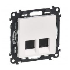 LEGRAND V. LIFE BIELA ZÁSUVKA DÁTOVÁ 2xRJ45 CAT6 STP