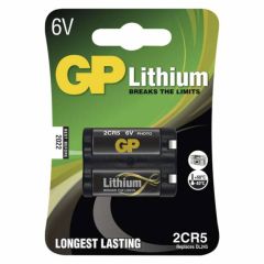 EMOS BATÉRIA GP LITHIUM 6V, 2CR5