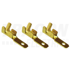 TRACON NEIZOLOVANÉ MOSADZNÉ LISOVACIE KOLÍKY PLOCHÉ 2,8x0,5mm