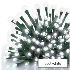 EMOS VIANOČNÁ LED REŤAZ CLASSIC 180 LED 18M CW IP44