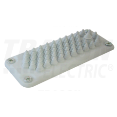 TRACON PRÍRUBA K ROZVODNÝM SKRINIAM, GUMA K 51 KS KÁBLOV 222x92mm