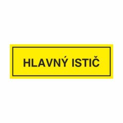 ON-ART 1NÁLEPKA HLAVNÝ ISTIČ