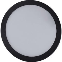 GREENLUX SVIETIDLO VEGA-R BLACK 6W CCT 540lm IP44/20