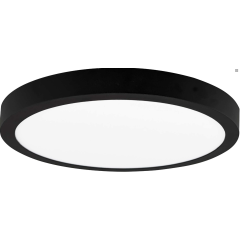 GREENLUX SVIETIDLO LED120 FENIX-R BLACK 24W NW 1800/3000lm