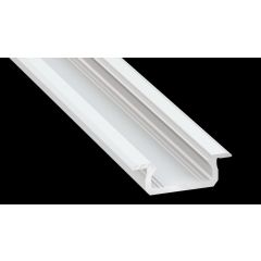 LUMINES AL-PROFIL "Z" WHITE 2M ZAPUSTENÝ 6x16mm (10-0101-20)