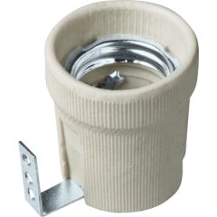 GREENLUX OBJÍMKA PORCELÁN E27F S PLIEŠKOM