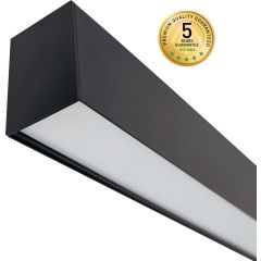 GREENLUX SVIETIDLO LÍNIOVÉ VECTOR 90cm 30/26/22/18W CCT BLACK 4050lm