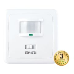 GREENLUX SENZOR POHYBU 42 PIR ZAPUSTENÝ DO KRABICE BIELY 230V 160x120°/9m IP20