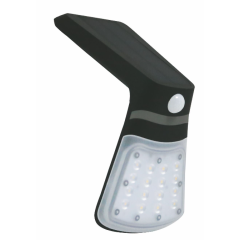 GREENLUX FOX SOLAR PIR SVIETIDLO 16LED B NW 240lm IP65