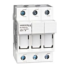 SCHRACK POISTKOVÝ ODPÍNAČ DIN 10x38mm 3POL 32A VL010