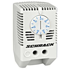 SCHRACK TERMOSTAT VETRANIA, 1 ZAPÍNACÍ KONTAKT 0°-60° MODRÝ
