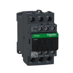 SCHNEIDER STYKAČ 3P 25A 24V DC 1NO+1NC