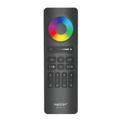 MIBOXER DIAĽKOVÝ RF OVLÁDAČ PRE LED RGB+CCT PÁSY 4 OKRUHY 2,4GHz ČIERNY