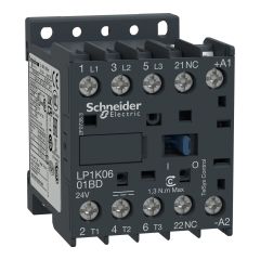 SCHNEIDER STYKAČ MINI 3P 9A 12V DC 1NO