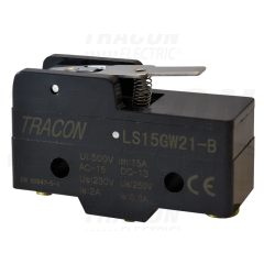 TRACON KONCOVÝ SPÍNAČ S PÁKOU A KLADKOU 1xCO, 2A 230V IP00