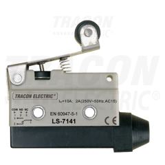 TRACON KONCOVÝ SPÍNAČ SO SKRÁTENOU PÁKOU A KLADKOU 1xCO, 2A 230V IP40