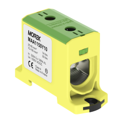 MOREK - OTL RADOVÁ SVORKA Al/Cu 1x25-150mm 1500V ŽLTOZELENÁ