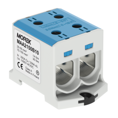 MOREK - OTL RADOVÁ SVORKA Al/Cu 2x25-150mm 1500V MODRÁ