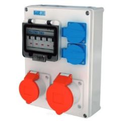 NG TOOL ZÁSUVKOVÁ SKRIŇA ISTENÁ 1x32A/5P, 1x16A/5P + 2x230V IP44